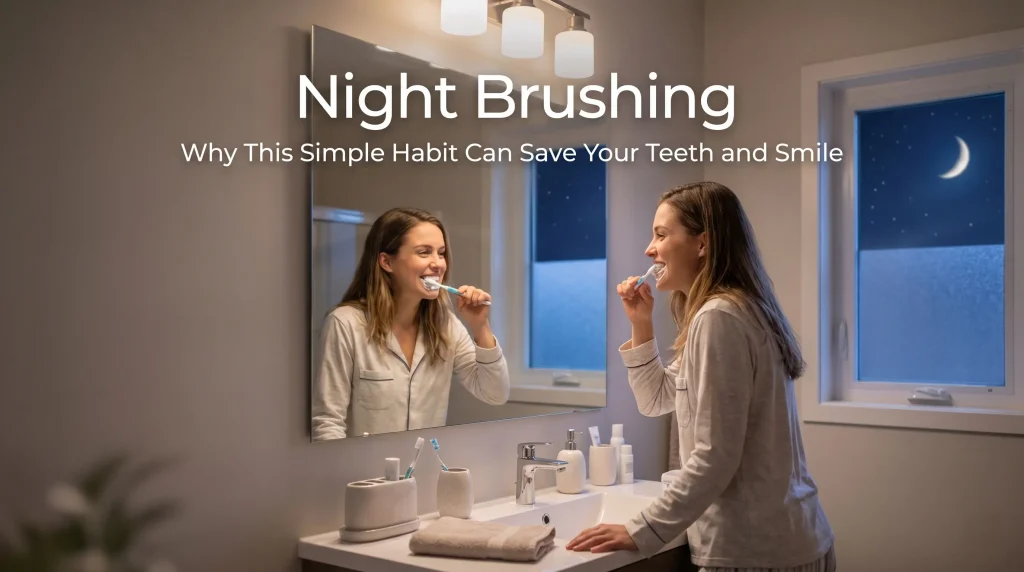 night brushing benefits